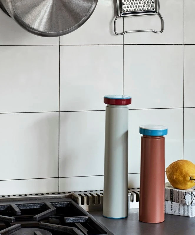 HAY Salt & Pepper Mill, M, Terracotta 4 HAY Salt & Pepper Mill, M, Terracotta - Image 4