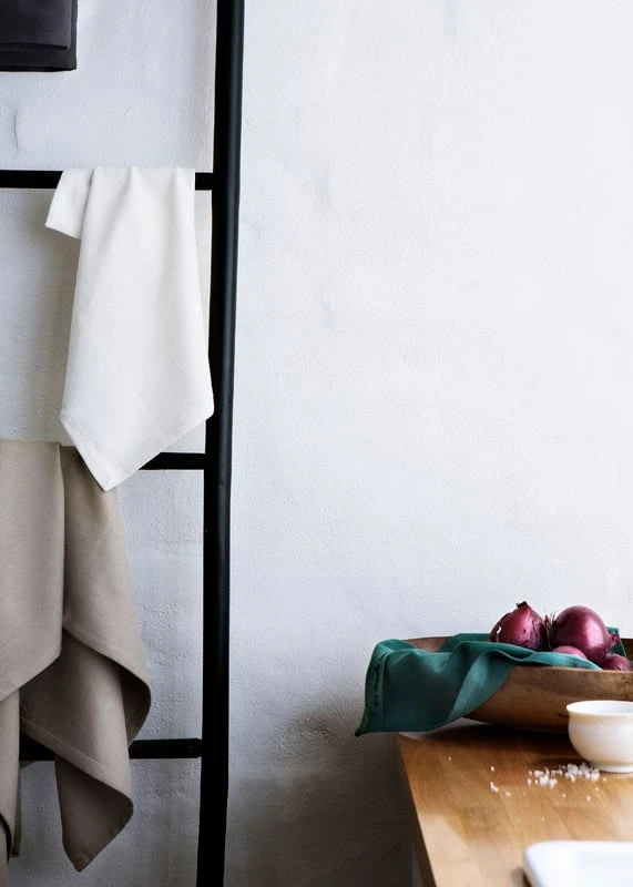 The Organic Company Kitchen Towel, Dark Green 3 The Organic Company Kitchen Towel, Dark Green - Image 3