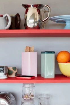 HAY Tin By Sowden, Mint -Kitchen Utensils Shop Tin by Sowden pink Tin by Sowden mint Indian Steel Pitcher 1