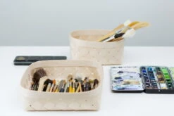 Verso Design Viilu Bread Basket, XL -Kitchen Utensils Shop VIILU Bread Basket XL 2B aquarell