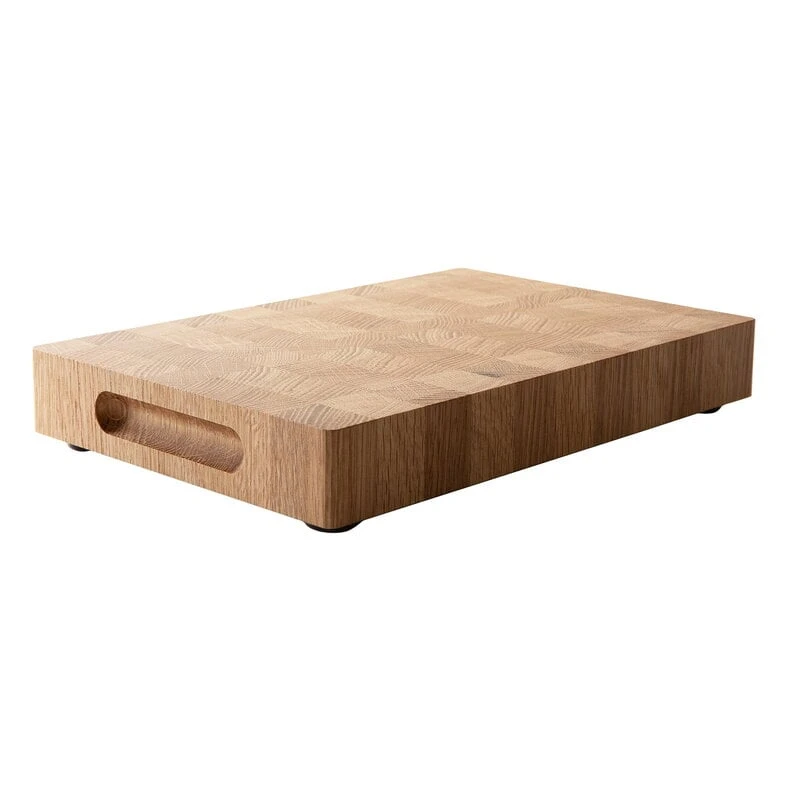 Wooden Offcuts Cutting Board, 30 X 21 Cm, Oiled Oak 1 Wooden Offcuts Cutting Board, 30 X 21 Cm, Oiled Oak