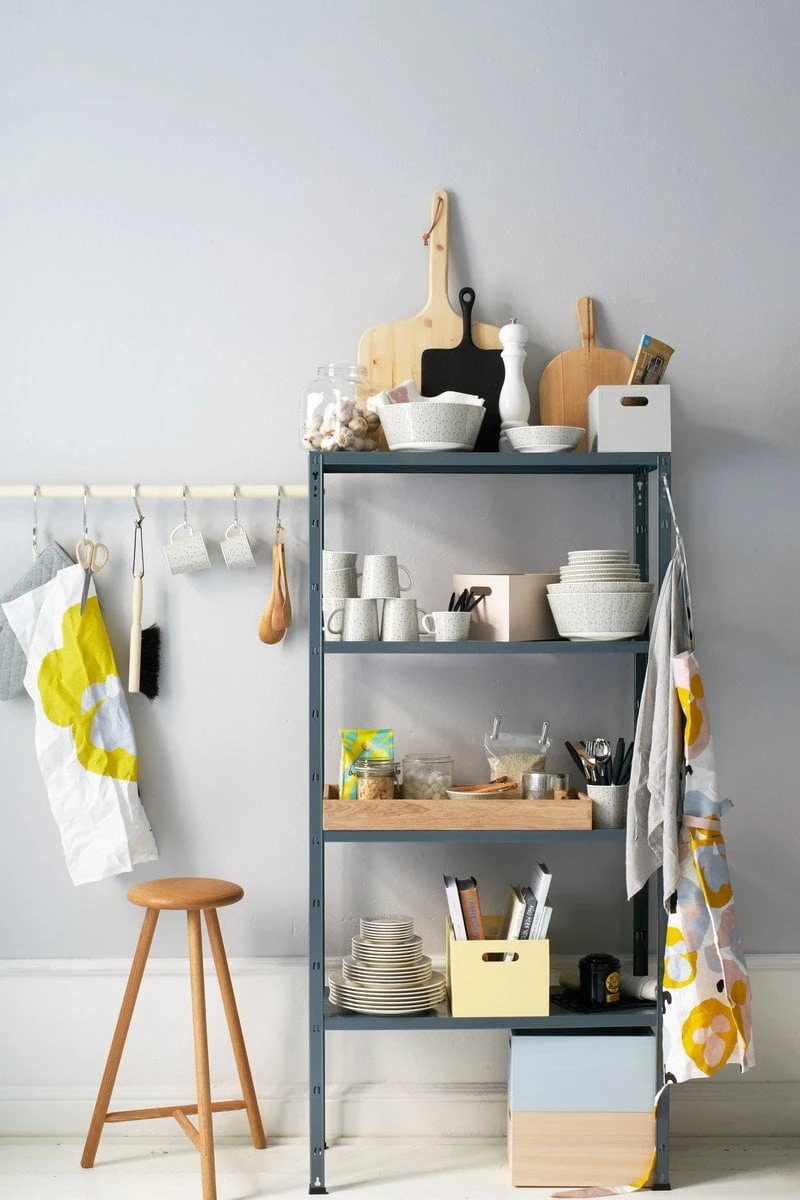 Kauniste Orvokki Tea Towel, Yellow 3 Kauniste Orvokki Tea Towel, Yellow - Image 3