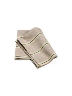 Ferm LIVING Hale Tea Towel, Oyster - Lemon - Bright Blue -Kitchen Utensils Shop fermLIVING SS22 HaleTeaTowel Oyster Lemon BrightBlue 1104265367 pack 4