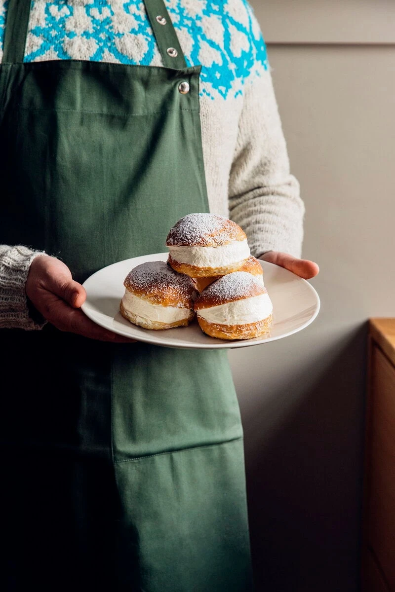 The Organic Company Apron With Pocket, Dark Green 2 The Organic Company Apron With Pocket, Dark Green - Image 2