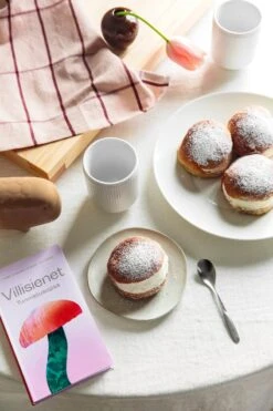 Ferm LIVING Hale Tea Towel, Rose - Rust -Kitchen Utensils Shop laskiainen22 Ruoka7